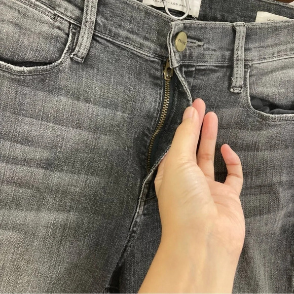 Frame Denim Le High Skinny Light Distressed Jeans Size 27 - Picture 8 of 10